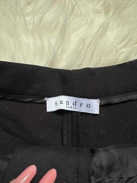 Шорты со стразами высокая посадка sandro paris размер м