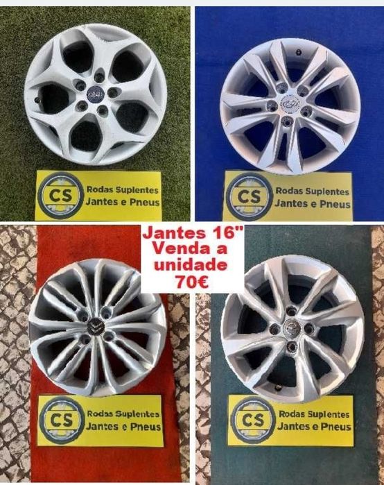 Jantes 17 5x108 Ford Kuga C-Max Focus S-Max Galaxy Transit Connect