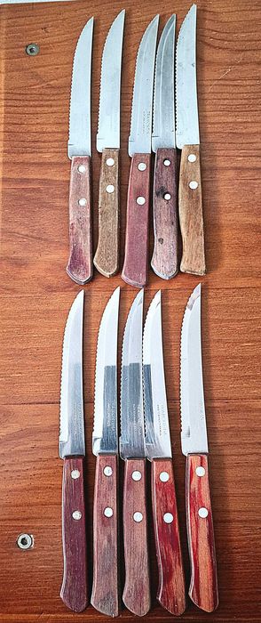 Conjunto 10 facas de churrasco da Tramontina