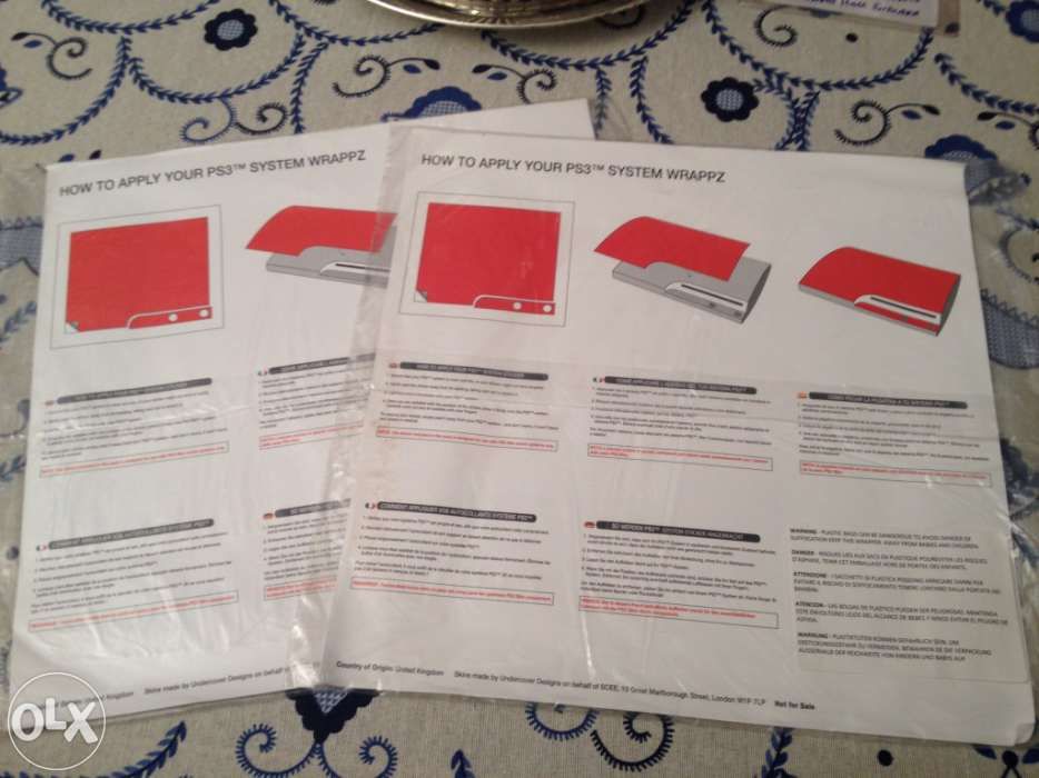 FacePlate Full Cover Resistance 3 Uncharted PS3 Slim