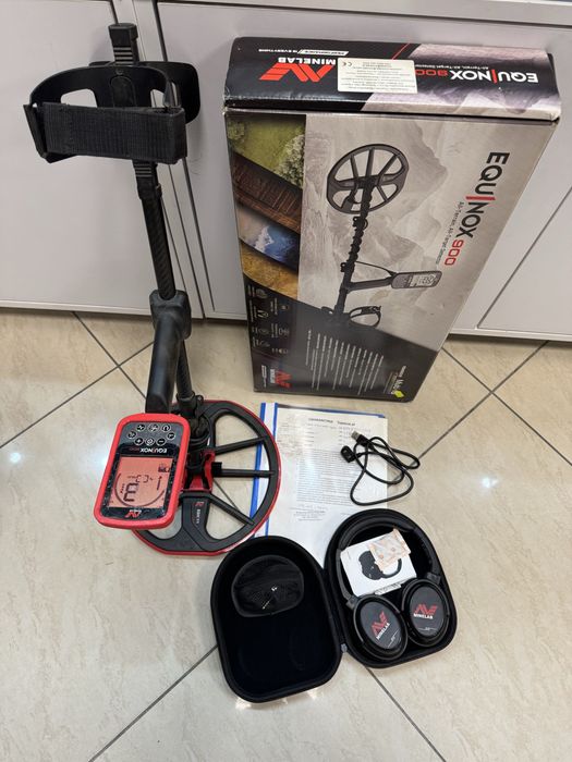 Wykrywacz metali equinox 900 gwarancja - zamiana