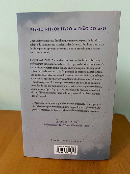 O Tempo Em Que A Luz Declina - Eugen Ruge