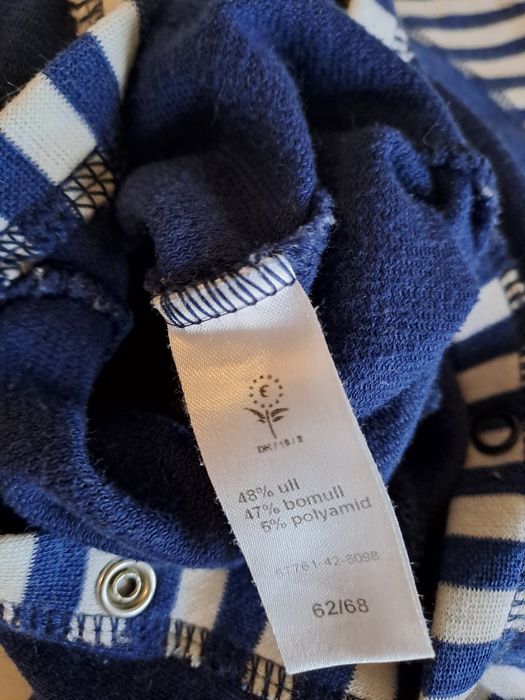 Rampers Cubus, merino, 62-68