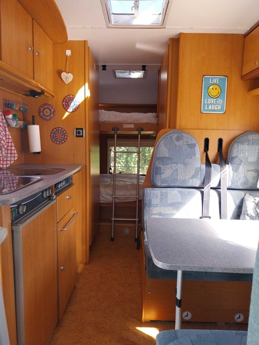 Autocaravana Fiat Ducato - 6 lugares