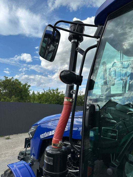 Мінітрактор Файтер Т-504СRD з кабіною – купити з доставкою по Україні