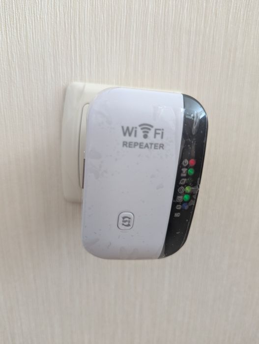 Wi-Fi репітер. підсилювач сигналу Wi-Fi 2.4 GHz, 300 МБ/с