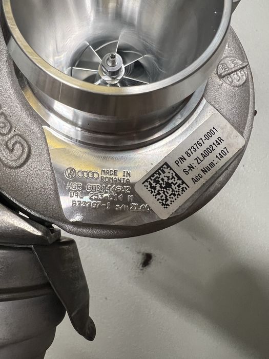 Nowa turbosprężarka audi vw