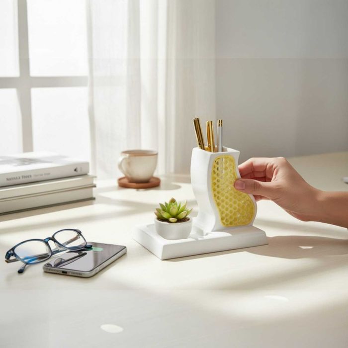 Organizador de secretária em impressão 3D