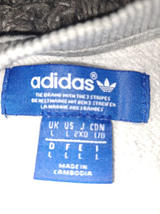 Bluza adidas szara L