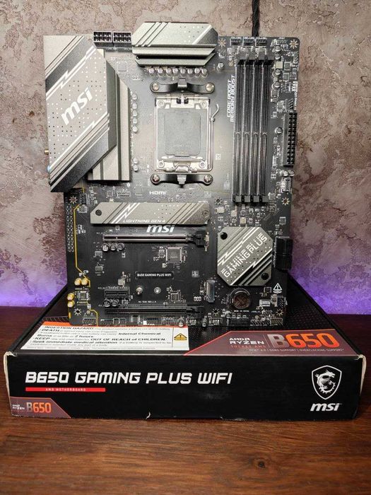 Материнська плата Msi B650 Gaming Plus Wifi (AM5) 7000-9000 Серія AMD