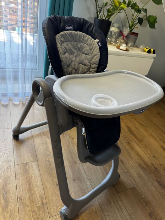 Krzesełko do karmienia z funkcją leżaczka  Chicco polly magic relax