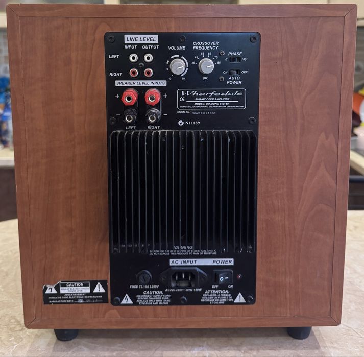 Активний ФІРМОВИЙ сабвуфер Wharfedale Diamond SW150