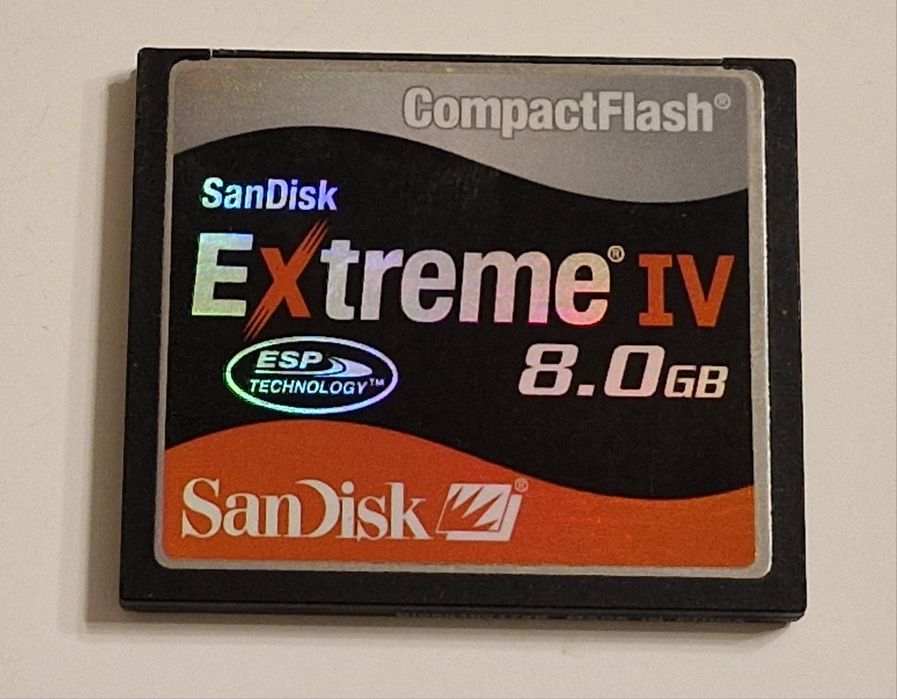 Karta pamięci CF Compactflash Sandisk Extreme IV 8GB