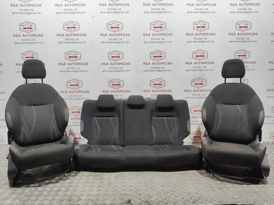 Conjunto Bancos Tecido Peugeot 208 MK1 Pré Facelift 2012 a 2015 Original