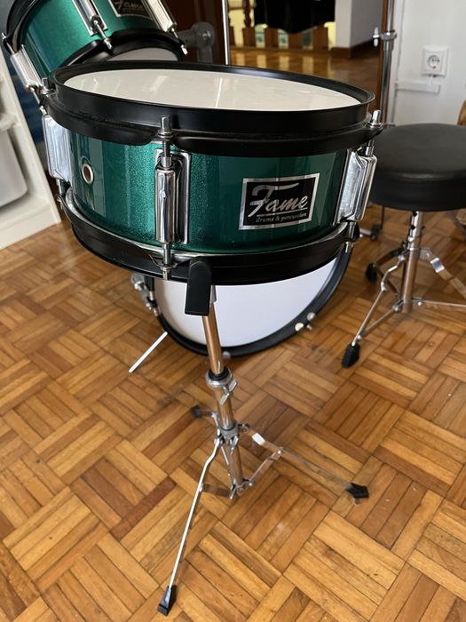 Instrumento musical, bateria para jovem