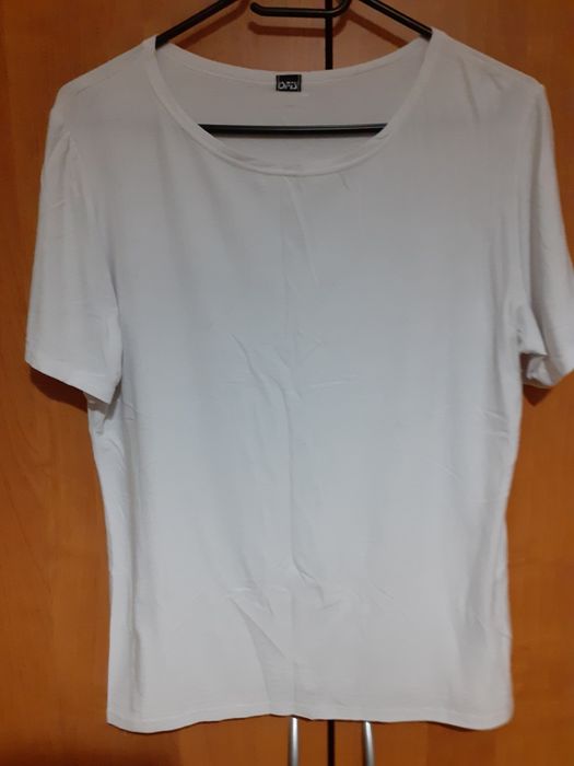 T- shirt damski biały - L