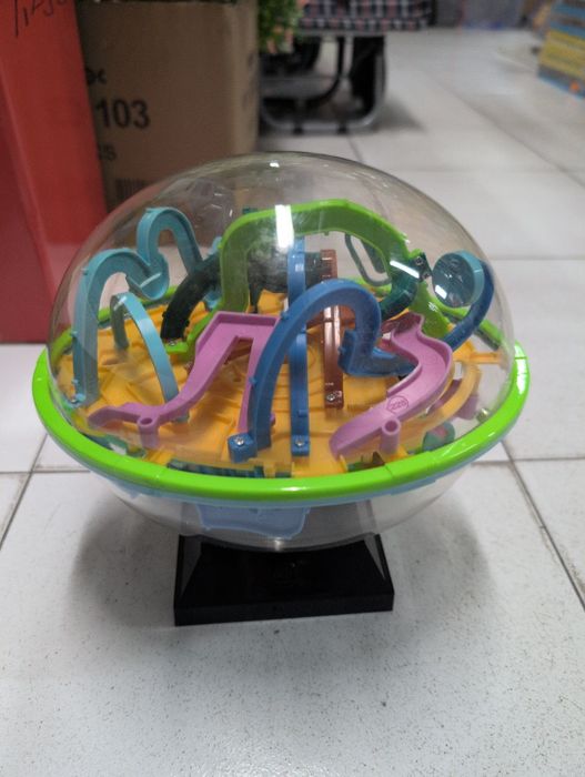 Bola Labirinto 3D Infantil – Jogo Educativo de Coordenação