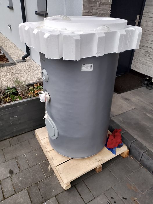 Zbiornik Galmet 200l dwie wężownice grzałka