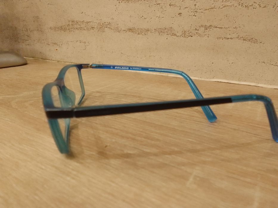 Okulary niebieskie oprawki Solano