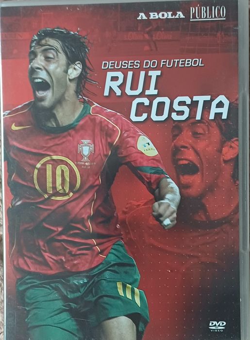 Benfica Rui Costa Dvd e 4 peças Dominó antigas