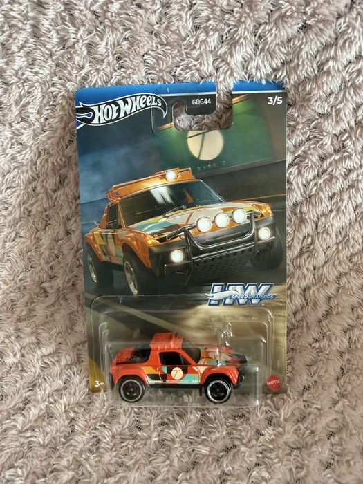 Hot wheels Auto Speed Graphics  Porsche 914 Safari