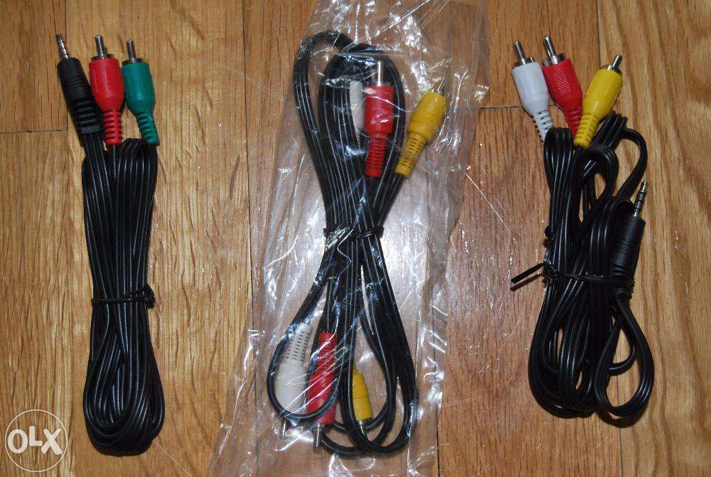 Cabos audio novos