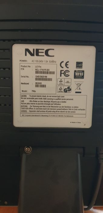Продам монитор NEC