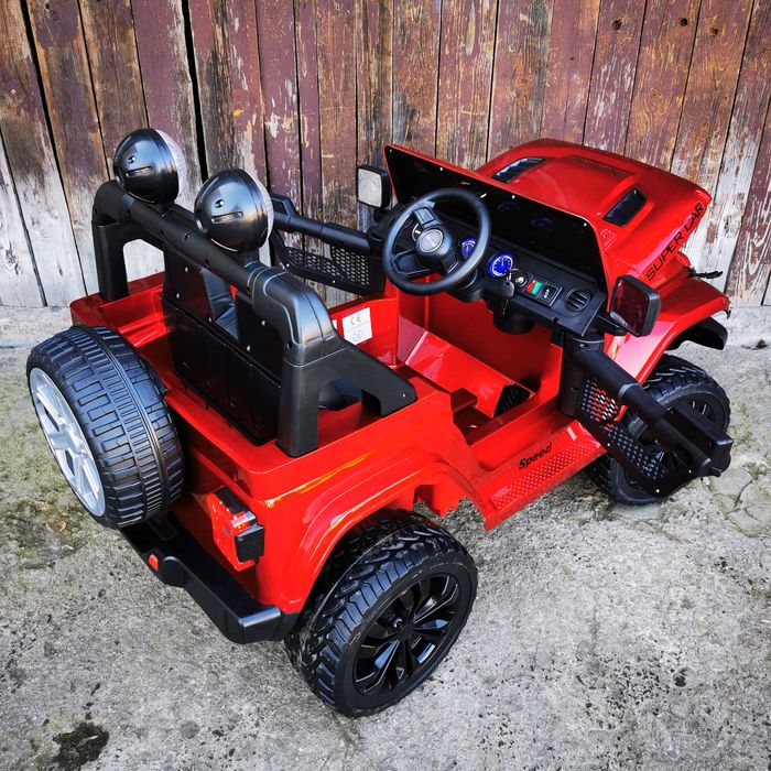 JEEP WRANGLER Terenowy 4x4 Auto AKUMULATOR Elektryczny Rubicon DZIECI