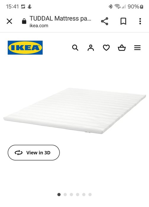 Sobrecolchão 90x200