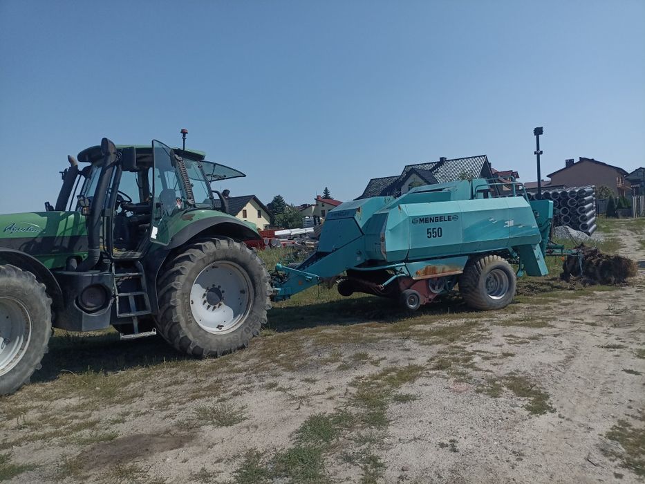 Prasa Mengele 550 fortschritt. Duża kostka