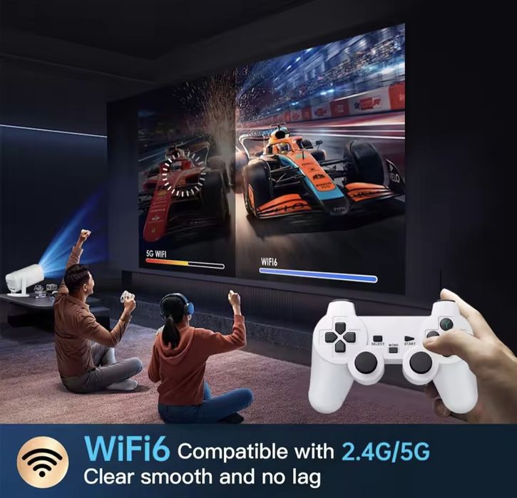 Projektor P30 2 w 1 – Kino Domowe i Konsola do Gier w Jednym!  2025