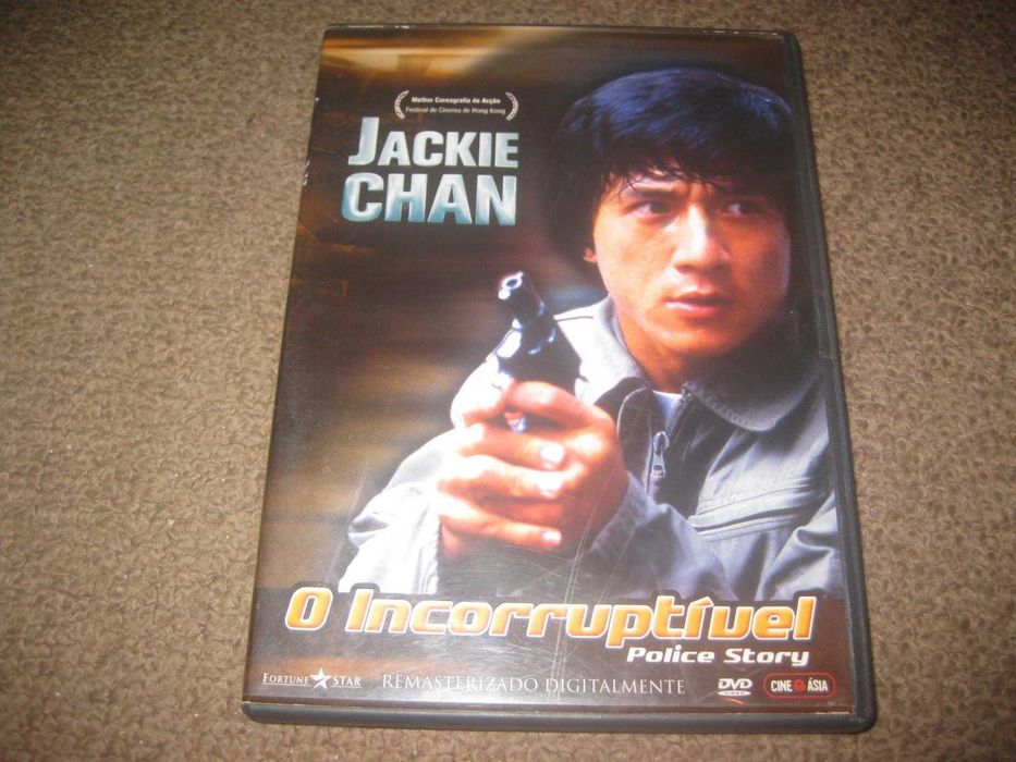 DVD "O Incorruptível" com Jackie Chan/Raro!64551837016195120