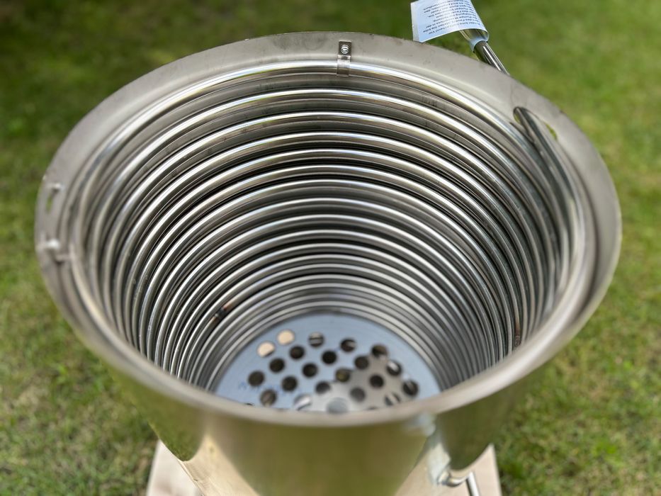 OGRZEWANIE DO BASENU OGRODOWEGO Na Drewno Węgiel Część Piec Ogrzewacz