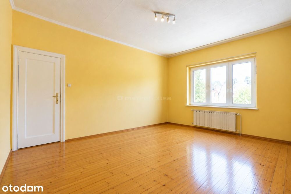 Parter 74 m² + możliwe 4 pokoje + loggia + parking