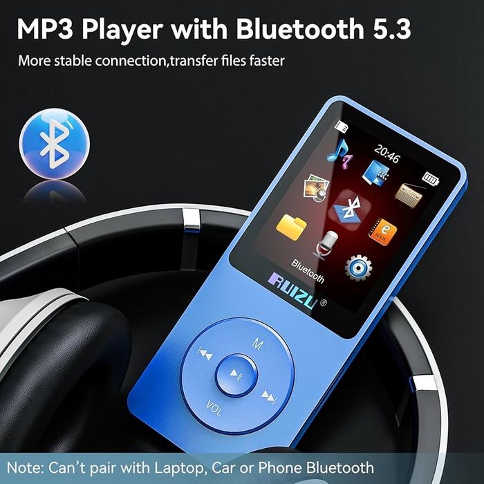 MP3-плеєр RUIZU 64 ГБ з Bluetooth 5.3