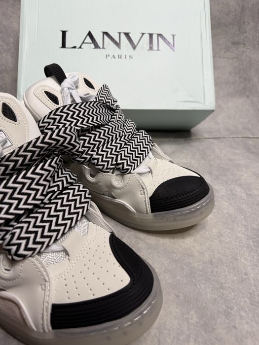 Кроссовки Lanvin Curb White/Beige , Ланвин , 43 , 44