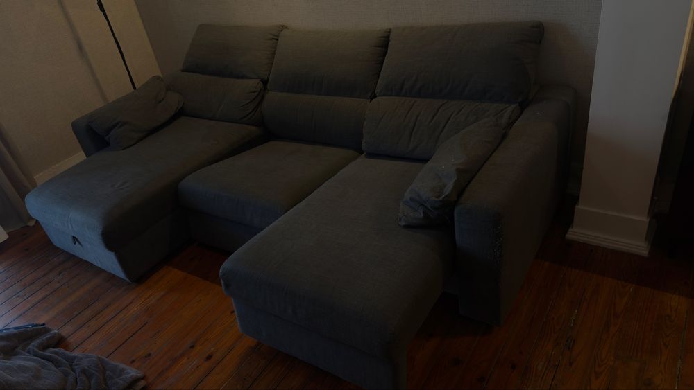 Sofá com 3 chaise longue