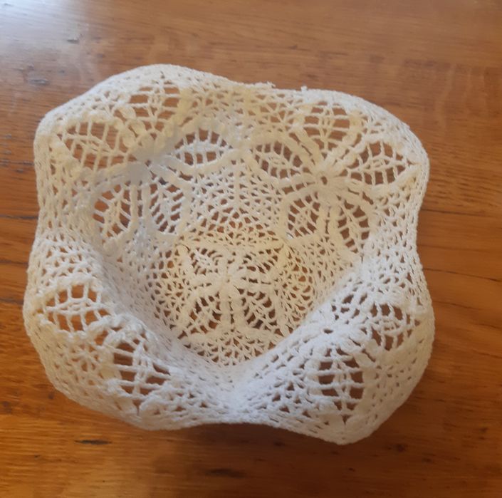 Декоративные вязаные салфетки