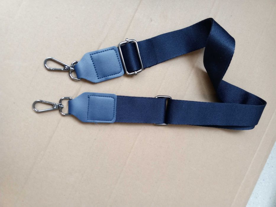 Granatowy Pasek do Torebki – Regulowany, NOWY