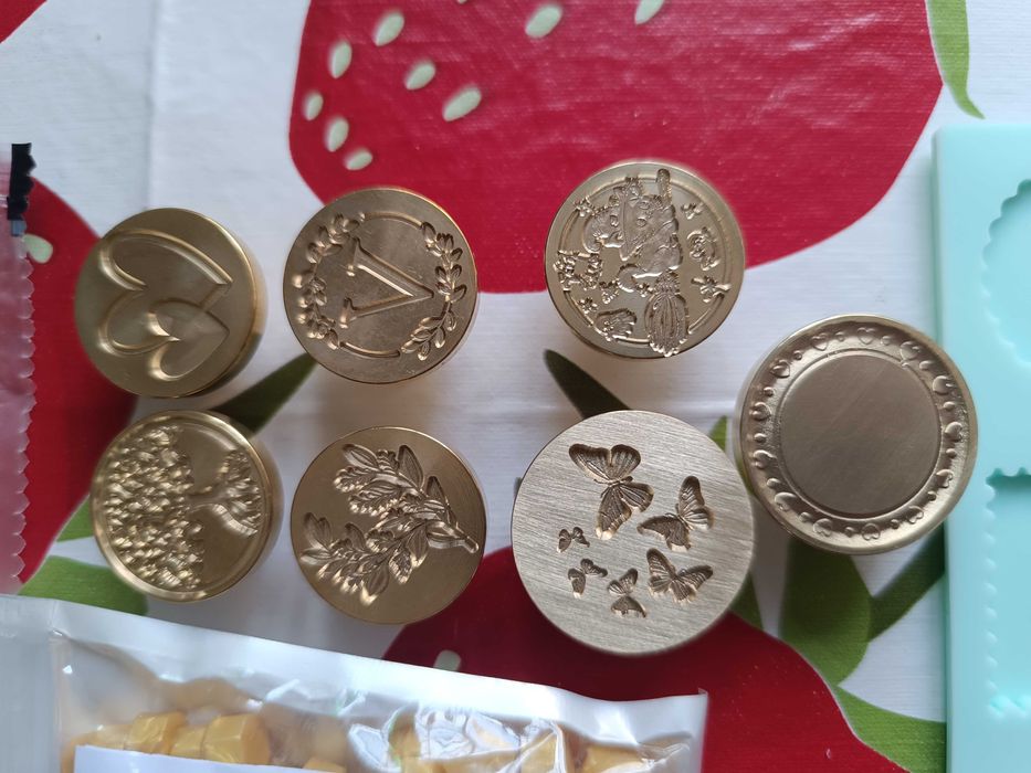 Conjunto para selos de cera