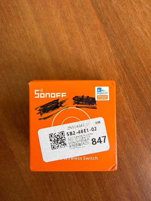 Sonoff SNZB-01P Interruptor
