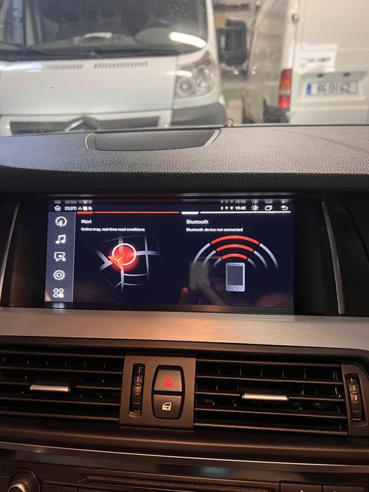 Rádio Android 10,25" | 4GB+64GB | CarPlay | BMW Série 5 F10/F11