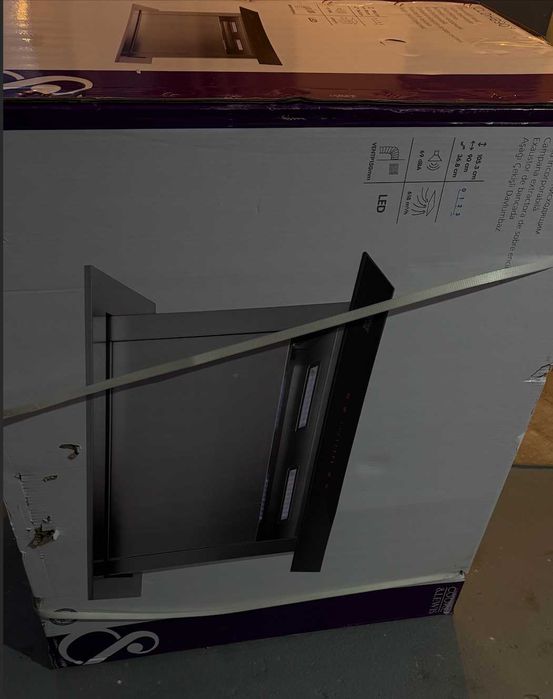 Okap wysuwany z blatu Cooke&Lewis 90 cm CLDHB90