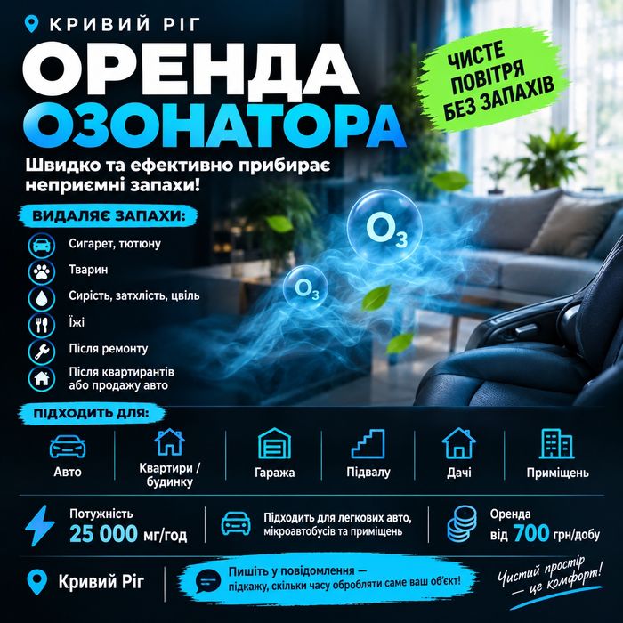 прибирання запахів