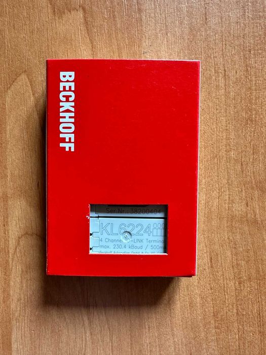 Beckhoff KL6224 – 4-kanałowy moduł IO-Link Bus Terminal / EtherCAT PLC