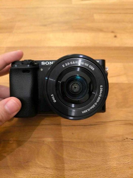 Sony A6000 + 3 szkła (Standardowy, Portretowy, Szerokokątny)