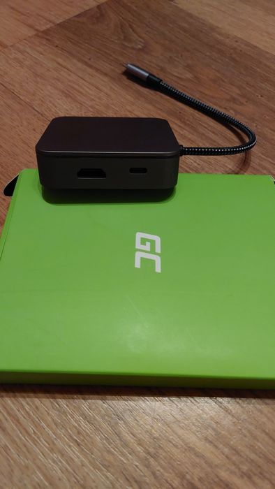 Hub GREENCELL AK61 6w1 USB Typu C, pasywny