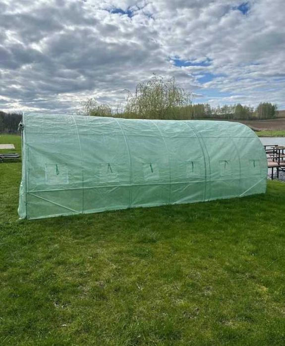 Теплиця парник тепличка садова з вікнами та плівкою Польща