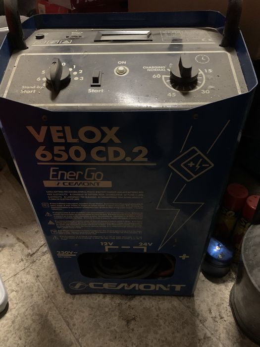 CARREGADOR de BATERIAS CEMONT VELOX 650 CD.2