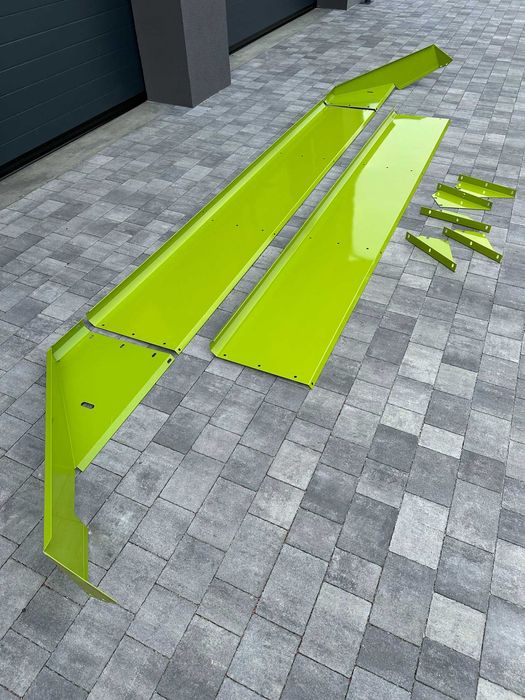 Blacha przeciw odpryskiwaniu ziarna Heder Claas V C750 Lexion Tucano